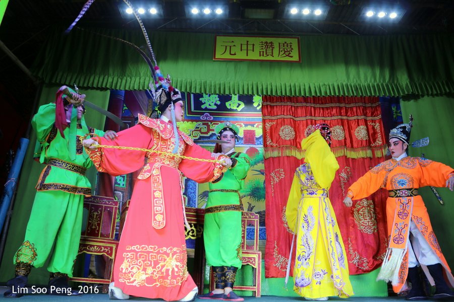 From the Wayang or Chinese Opera performed in Penang.